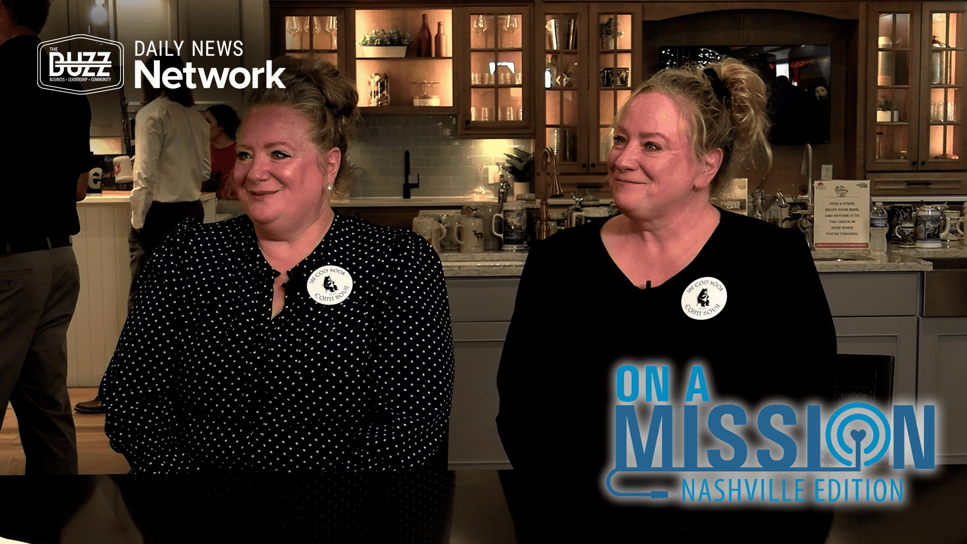 On a Mission: Nashville edition with Mary Ann Coulter and Diane Carey of The Cozy Nook Coffee House