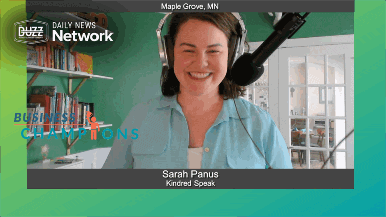 Business Champions with Sarah Panus of Kindred Speak