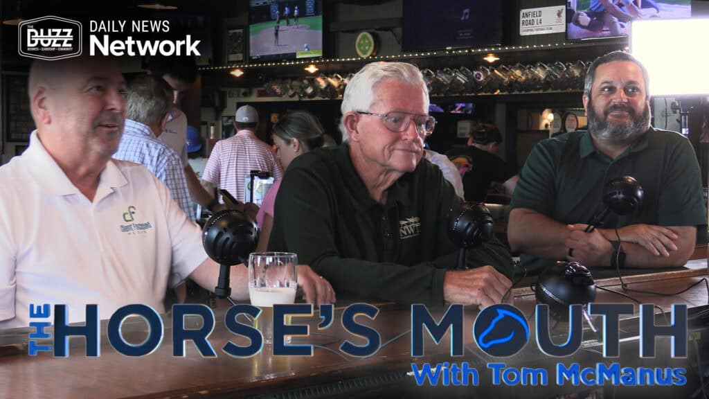 The Horses Mouth at Lynch’s Irish Pub: Major Harding Marvin Hartley, and Chris Evangelista
