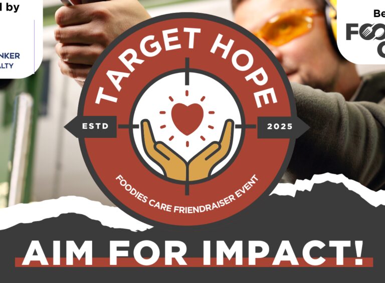 Foodies Care Announces Target Hope Friendraiser at Bullseye Gun to Benefit Neighbors Facing Food and Housing Insecurity