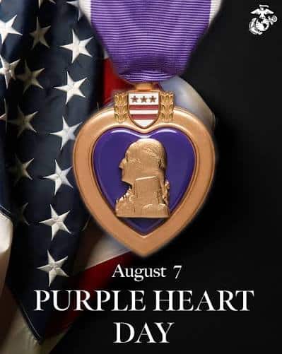 City of Jacksonville to Honor Purple Heart Recipients at Purple Heart Recognition Day Ceremony on August 7