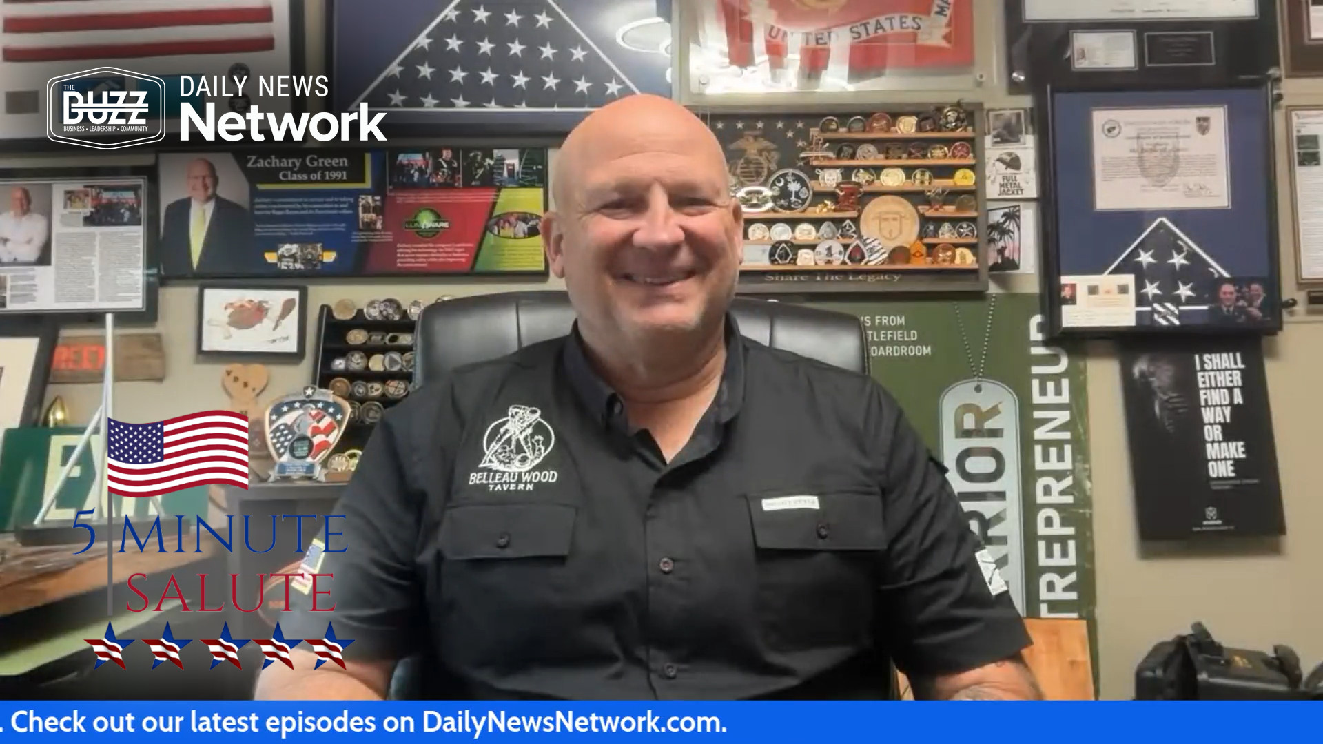 5 Minute Salute with Zachary Green of Belleau Wood Tavern